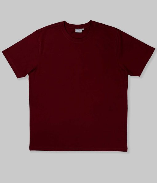 Blank burgundy t-shirt